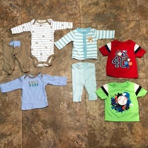 Newborn Baby Boy Lot